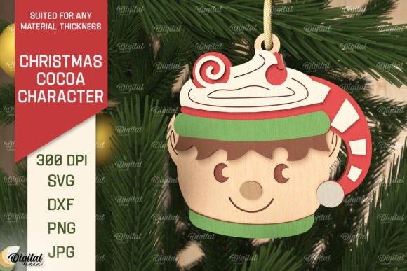 3D Christmas Cocoa Elf Laser Cut: A Creative Holiday Tradition