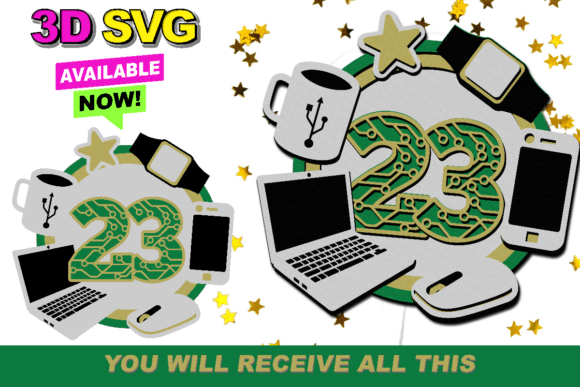Electronics Engineer Cake Topper 3D SVG: A Creative Tool for Celebrations and Merchandise