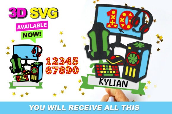How the Pc Gamer Cake Topper 3D SVG is Revolutionizing Custom Merchandise and Event Design